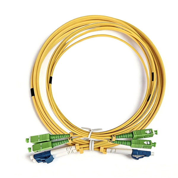 What equipment is used in optical fiber cables for communication statistics 